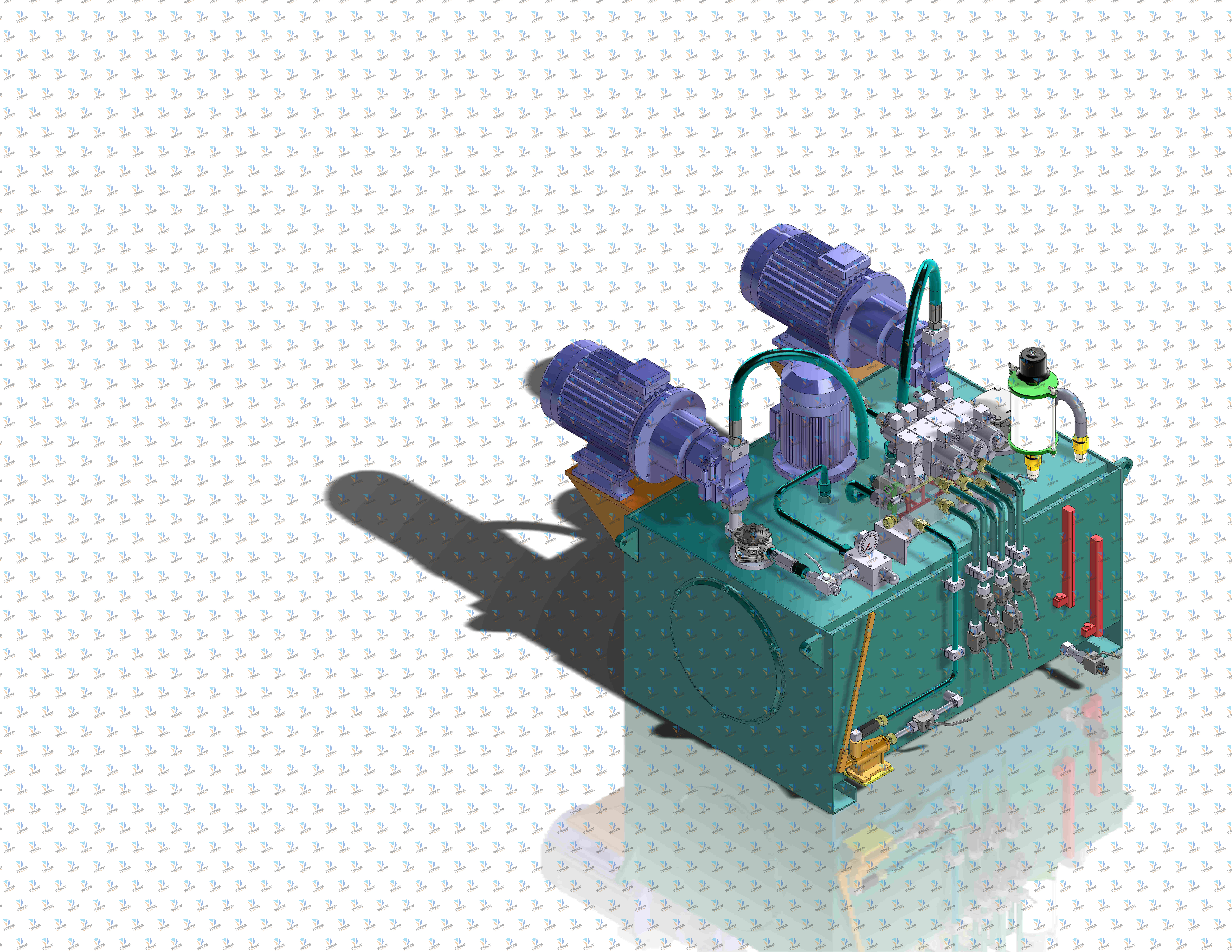 液压动力单元10